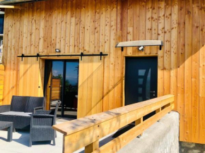 Chalet de 2 chambres avec jardin amenage et wifi a Saint Pierre d'Albigny